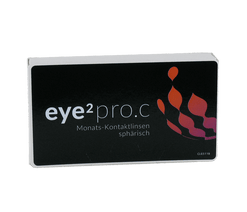 eye2 pro.c Monats-Kontaktlinsen sphärisch (3er Box)