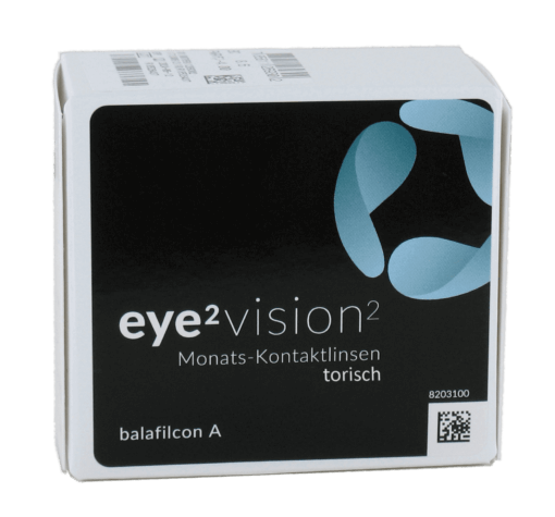 eye2 vision2 Monats-Kontaktlinsen torisch (6er Box)