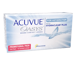 Acuvue OASYS for ASTIGMATISM with HYDRACLEAR PLUS (12er Box)