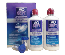 AOSEPT Plus mit HydraGlyde Vorratspackung (2x360ml+2 Behälter)