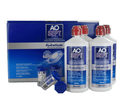 AOSEPT Plus mit HydraGlyde Systempack (4x360ml+4 Behälter)
