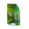 Avizor alvera mit Aloe Vera Reisepack (100ml+1 flacher Linsenbehälter)