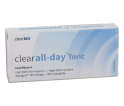 Clear all-day Toric (6er Box)