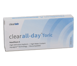 Clear all-day Toric (6er Box)