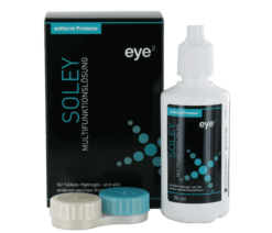 eye2 SOLEY Multifunktionslösung Reisepack (1x90ml + 1 antibakterieller Behälter)