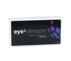 eye2 view.on+ Monats-Kontaktlinsen sphärisch (3er Box)