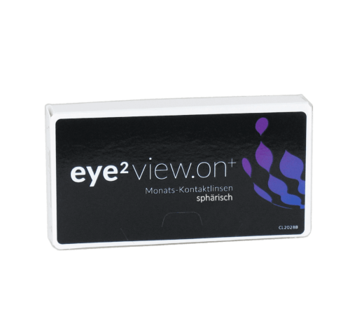 eye2 view.on+ Monats-Kontaktlinsen sphärisch (3er Box)