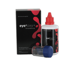 eye2 oxy+ Peroxidlösung Reisepack (100ml + 1 Linsenbehälter mit Platindisk)